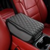 Car Center Console Armrest Protector, Plaid Pattern Car Armrest Protective