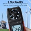 Digital Anemometer Wind Speed Meter (0.3-30 m/s) Air Velocity &