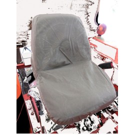 Durafit Seat Covers, KU09 V7 Kubota Seat Covers for Tractor B2320,B2620,B2920,B3200,B7410,B7510,B7610,B7800,BX1850,BX2350,BX24,BX25,M5640,M7040 in Gray Velour Velour.