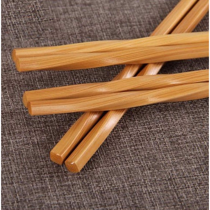JapanBargain 3650, Bamboo Chopsticks Reusable Japanese Chinese Korean Wood Chop