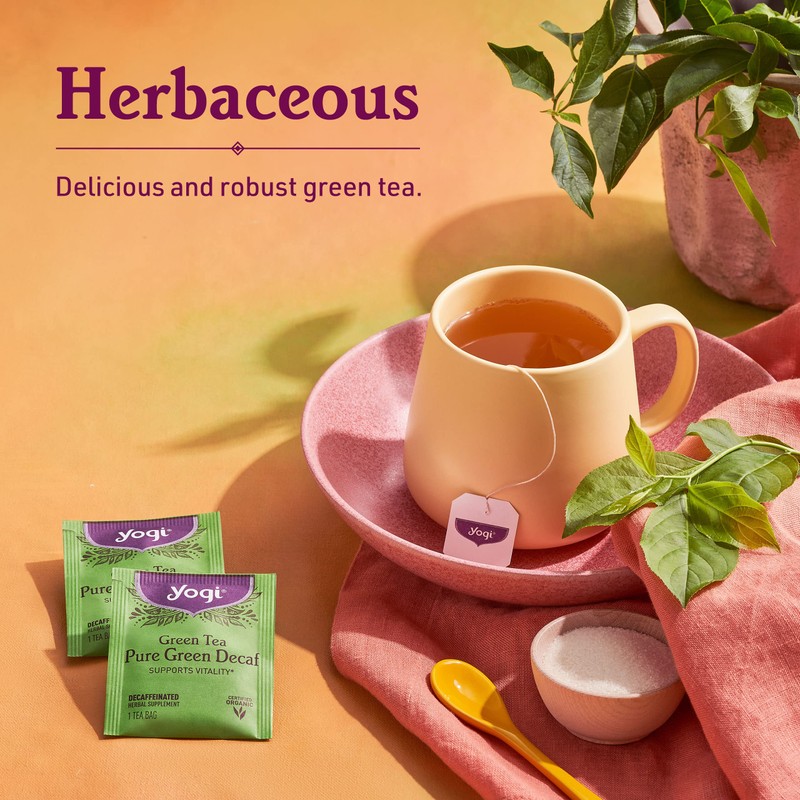 Yogi Tea - Green Tea Pure Green Decaf (6 Pack)