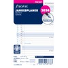 Filofax Pocket 24-68245 Year Planner Vertical (German) 2024, White