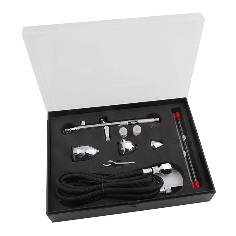 Fengda Airbrush FE-183K Precision Dual Action Airbrush Set for Gravity