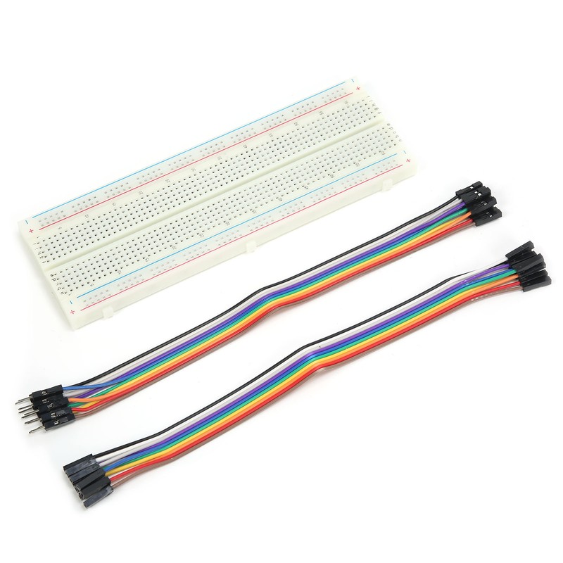 DIY Electronic Component Kit Jump Line Breadboard Ceramic Capacitor Resistor