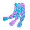 Hair Extensions 60 cm Crochet Braids Two Tone Ombre Braiding