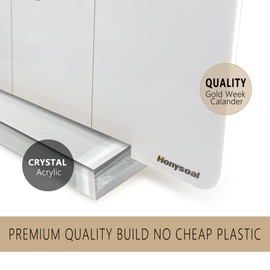 Desktop Whiteboard 12" x 6" Desktop Weekly Planner Whiteboard-Dry Erase Board-Portable Dry Erase Calendar to Do List White Board