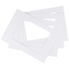 HONYUET 40PCS A4 White Picture Mounts, 29.5x20.8cm Cardboard Picture Mount,