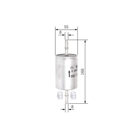 Bosch F5316 - Benzinfilter Auto