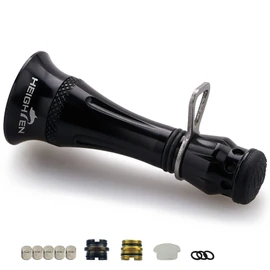 HEIGHTEN Fishing Spinning Reel Stand for Shimano Stradic FL FM Stella Vanford Vanquish Nasci Twinpower Daiwa Fuego Ballistic Certate Exist Luvias Tatula (48mm - Black) (540)
