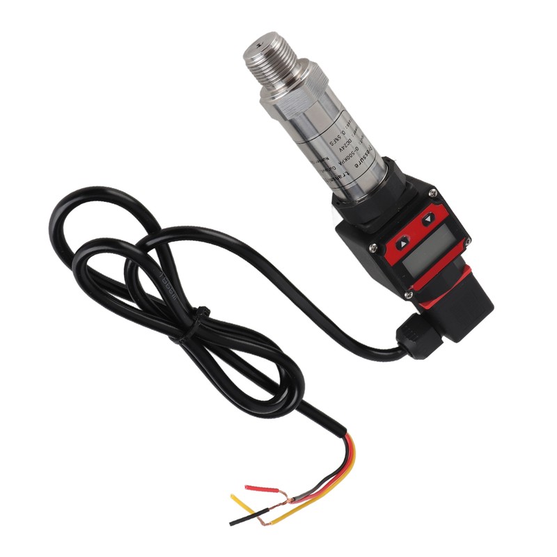 Pressure Sensor Aluminum Alloy Air Water Sender Digital Display LCD