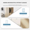 Pacify 2 Set 7Inches Hidden Door Hinges, Heavy Duty Concealed