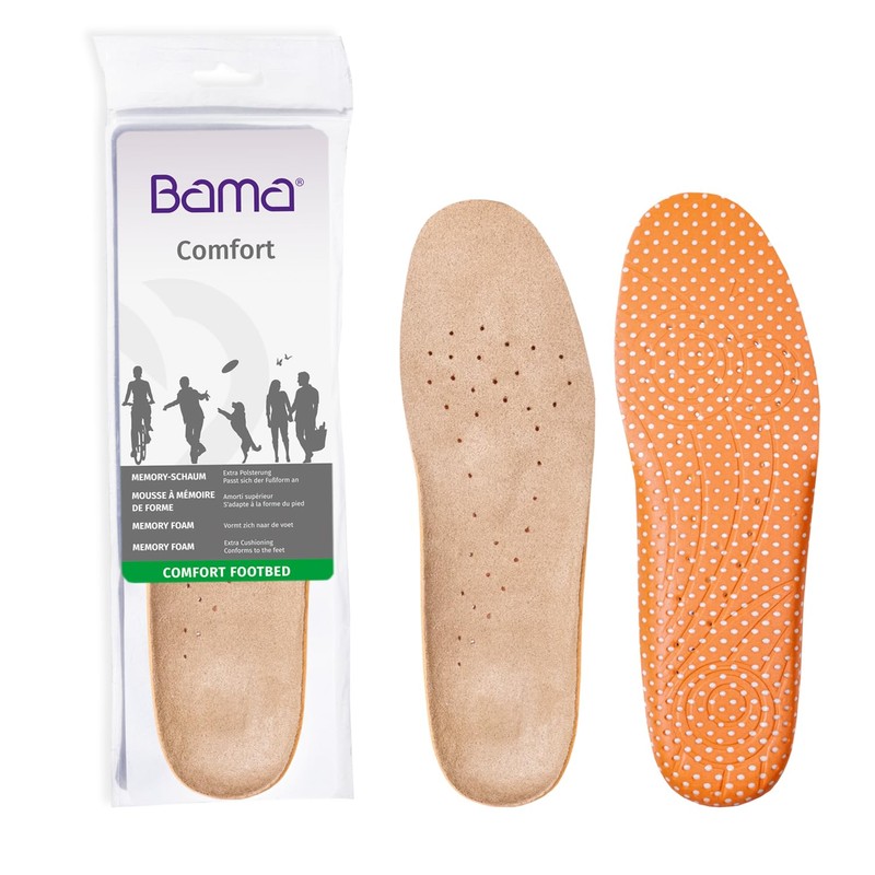 Bama Comfort 21017560004, Unisex Insoles - Brown, 42 EU