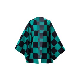 Tanjirou - Disfraz de kimetsu para disfraz de cosplay de kimono, capa para hombres y mujeres, chamarra superior para Halloween