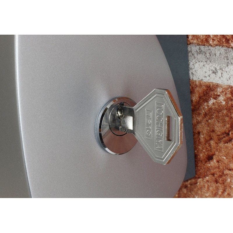 [TERADA] RDS10000SL Outdoor Outlet Security Cover Mamorel Outdoor Kun (Silver)