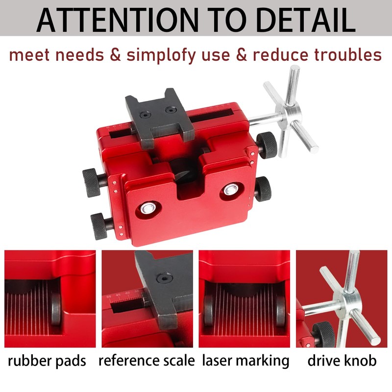 PUZZLEDEER Sight Pusher, High Precision Sight Pusher Tool with Rotatable