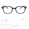 HUIHUIKK Nearsighted Myopia Glasses Everyday Use Mens Womens Distance Glasses