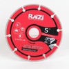 Raizi 125mm Professional Diamond Metal Cutting Disc Blade for Steel