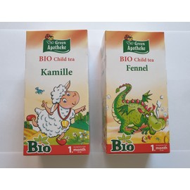 Apotheke Fennel and Camomile Baby Tea Gift Pack. Sugar Free. from 1st Month of Age