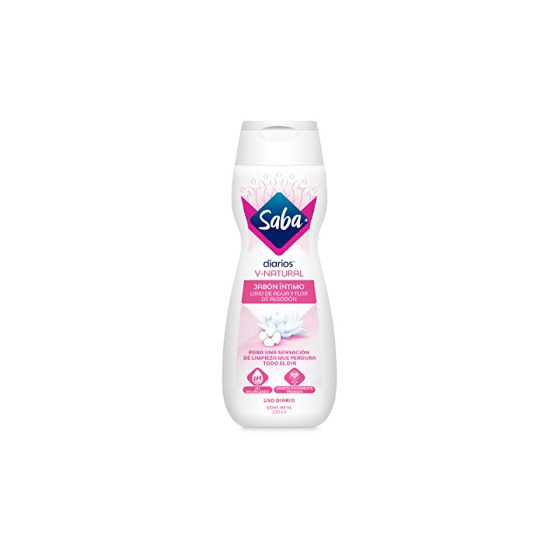 SABA Jabon Íntimo V-Natural 200 ml