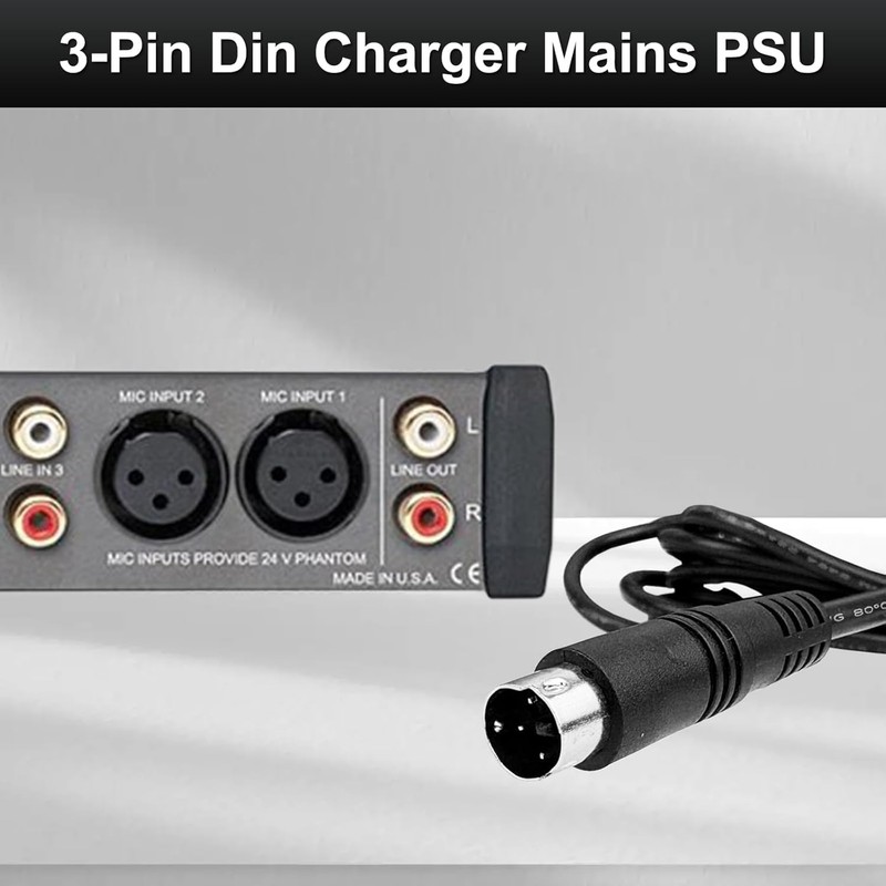 17.5vx2 Ac Power Adapter for Behringer Mxul5 Eurorack Mixer (FX