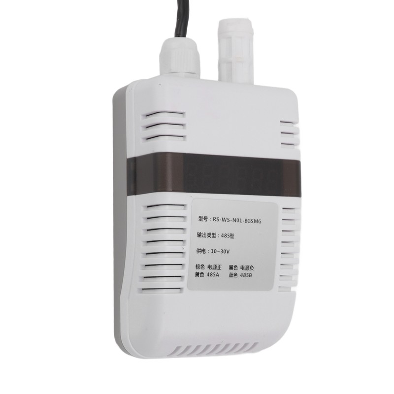 10‑30V Wall Mounted Multi Element Transmitter 485 Mode Temperature Humidity