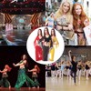 Top da Donna per Danza del Ventre, Avvolgente con Maniche