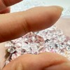 700PCS Fake Ice Cubes, 11 x 14 mm Acrylic Vase