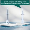100 Pcs 2" Eye Lag Self Tapping Drilling Point Screw