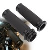 Motorcycle 1 Inch Handlebar Grips Universal Hand Grips Non-Slip Rubber