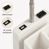 LED Desk Lamp with 1 USB Charging Port and 1