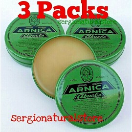 3 Packs ARNICA LA ABUELA OINTMENT 30 grs each Made in Mexico Pomada Original
