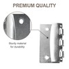 Flip Action Door Lock, Reversible Privacy Lock with Anti-Lock Out