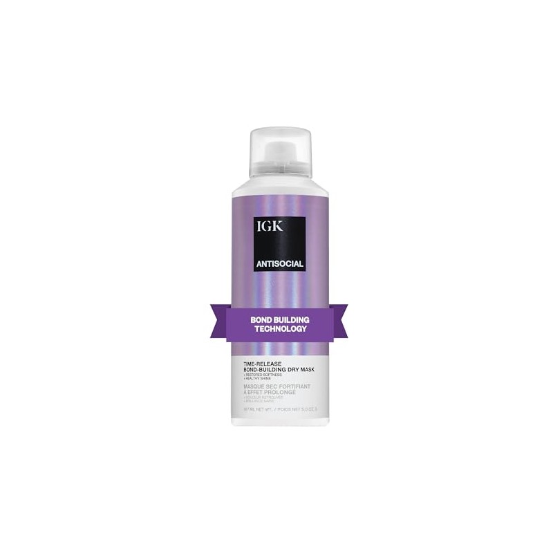 IGK Igk antisocial overnight bond building dry hair mask unisex