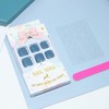 Cimenexe Square Press On Toe Nails Shiny Artificial Toenails Deep