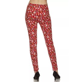 TC Collection ONE SIZE Buttery Soft Always Brushed Christmas Leggings TC/OC004