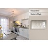 Henne Bery Soft Modern Decorative Wall Plate Switch Plate Outlet
