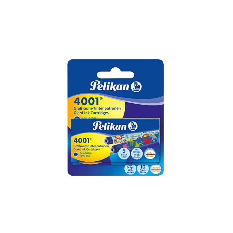 Pelikan Tintenpatrone 4001 K.Blau Gtp/F/5-2B