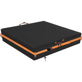 Square Sandbox Cover, Made 600D Heavy Duty for Children's Sandbox Protection Kids Outdoor Sand Boxes Sandpit,with Two Reflective Handles,7.7 Metre Drawstring and snap（73.6" L x 73.6" W x 8" H）