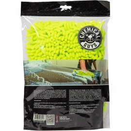 Chemical Guys Almohadilla de Microfibra de Chenilla, Ideal para Coches, Camiones, todoterrenos, caravanas y ms, Verde