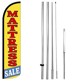 Mattress Sale - Windless Swooper Flag Kit Feather Banner Sign yz-h