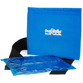 CoolRelief FlexGel - Versatile Gel Ice Pack Wrap for Knee, Shoulder, and Hip - Medical Grade Reusable - Advanced Cold Therapy (11" x 12" - Single Pack)