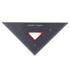 Double Triangle Ruler Detachable 4 Inch and 6 Inch Aluminum