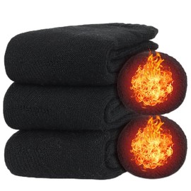 APIKIE Women's Socks, Winter Socks, Quick Heat, 38°C, Extreme Temperature Under Zero Temperature, Comfortable Stepping on the Cloud, Thick Back Pile, Wool Socks, Thermal Socks, Fleece Lined Socks,