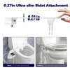 Bidet Attachment for Toilet, Non-Electric Fresh Water Spray, Foldable Dual