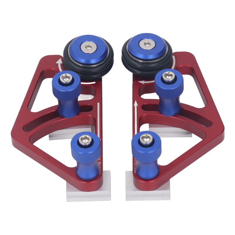 Woodworking Bearing Stock Feeder with Sliding Blocks Table Saw Feed