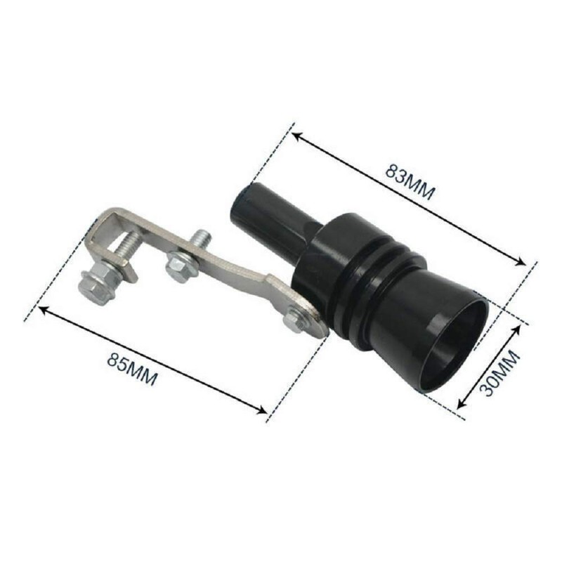 MASO Universal Turbo Oversized Muffler Exhaust Pipe Whistler for Car