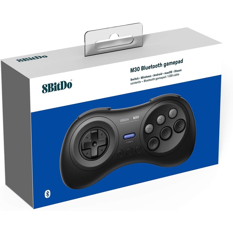 8Bitdo M30 Bluetooth Gaming Controller 6 Buttons Mega Drive Gamepad
