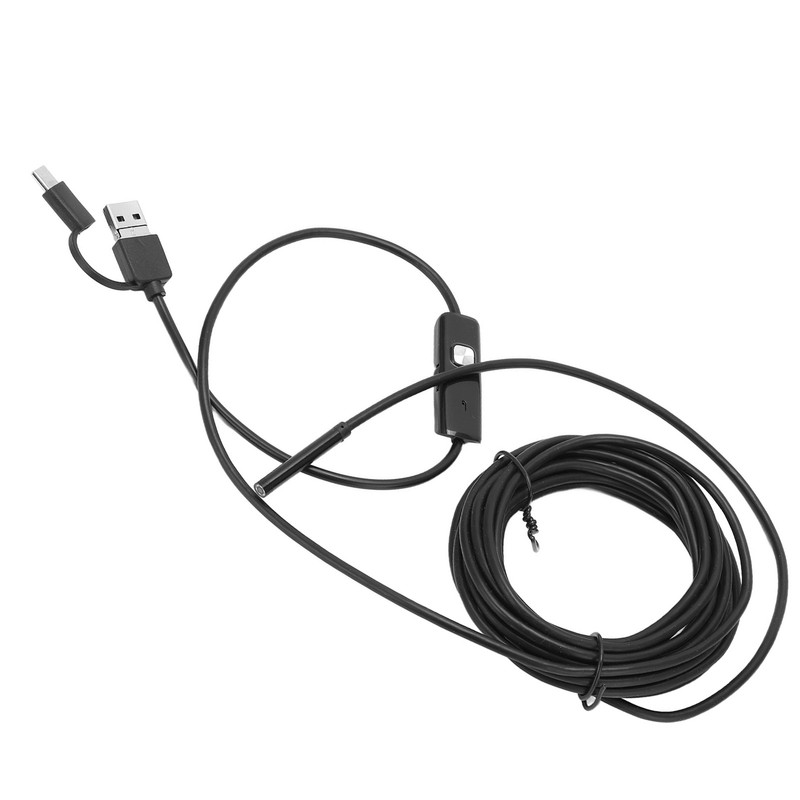AN100-5.5 5.5mm Flexible Wire 3 in 1 Endoscope for Android