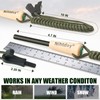 Nihtdoy Ferro Rod Fire Starter – Carbon Steel Striker &
