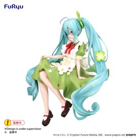 Furyu - Hatsune Miku: Noodle Stopper Figure -Flower Fairy Clover-